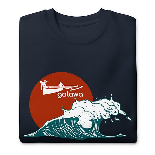 Galawa wave - Regular Sweatshirt – Image 2